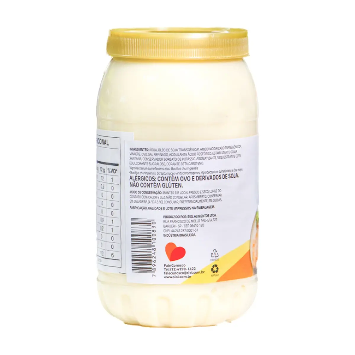 Mayonesa Saude (483 ml) - Thumbnail 2