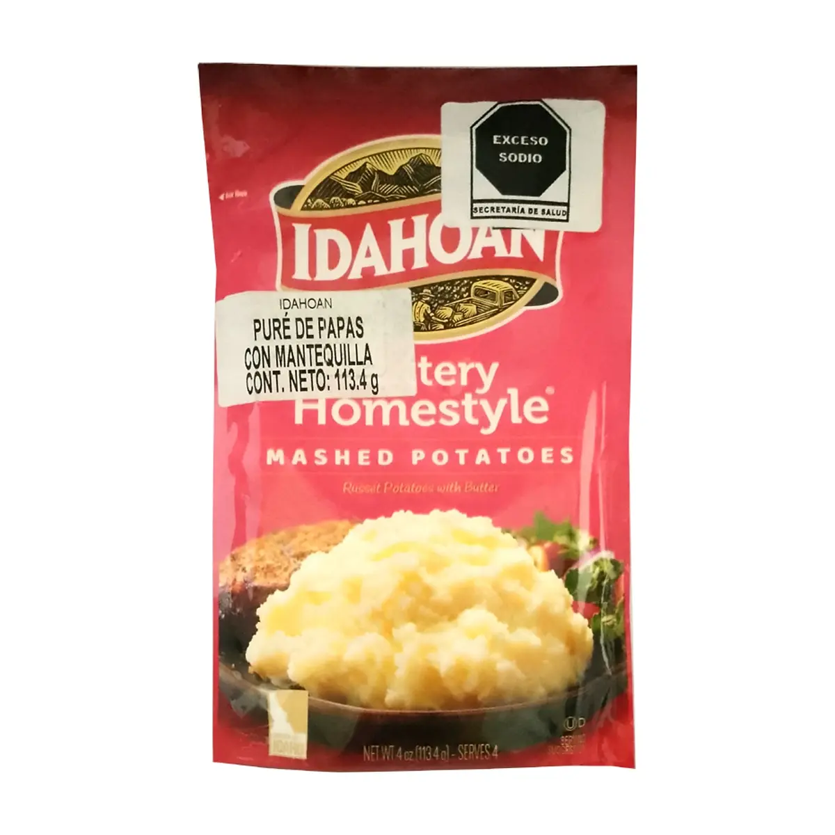 Puré de papa con mantequilla Idahoan (113.4 g / 4 oz) - Thumbnail 2