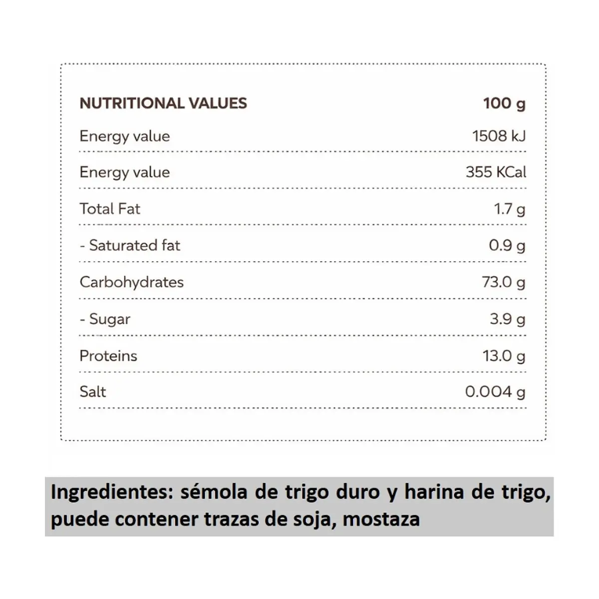 Pasta Penne Divella (500 g / 1.1 lb) - Thumbnail 4