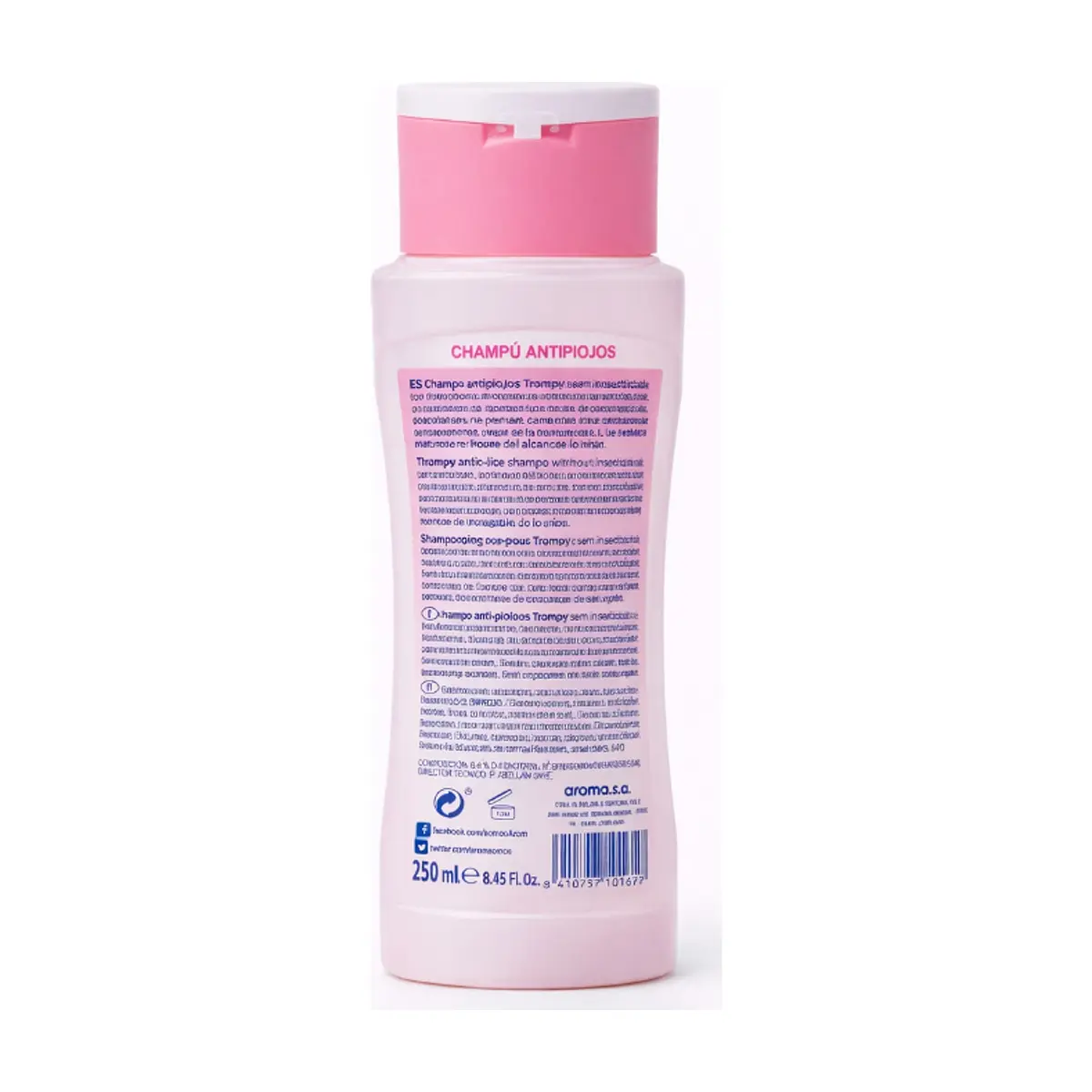 Champú infantil antipiojos Trompy (250 ml) - Thumbnail 6