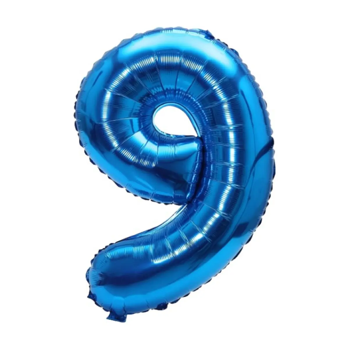 Globo azul número 9 Balloon (16 pulgadas)