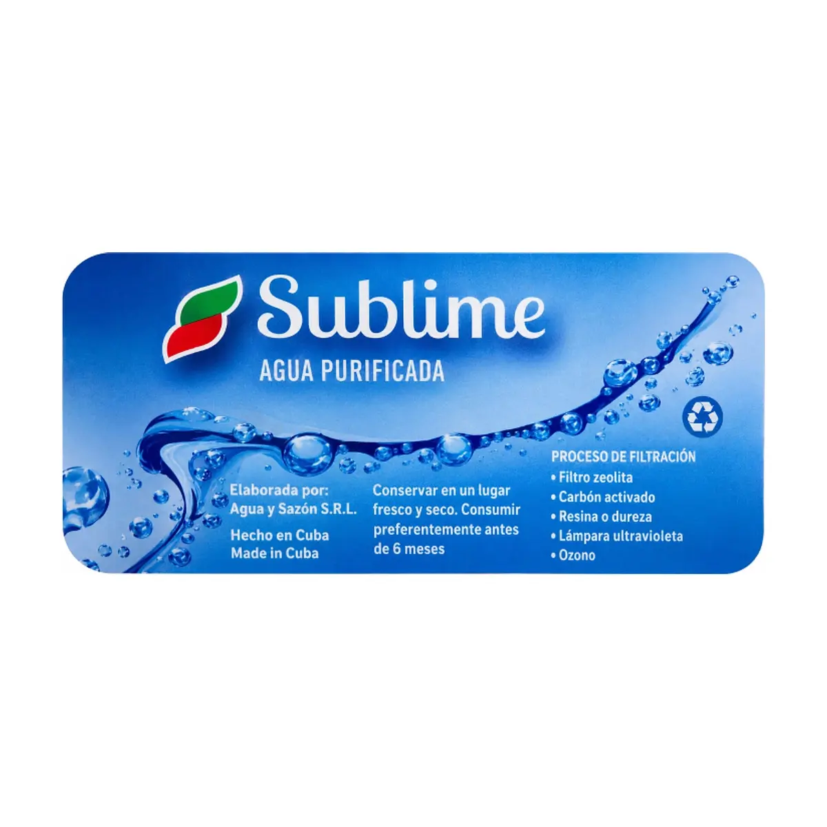 Agua purificada Sublime (1.5 L) - Thumbnail 2