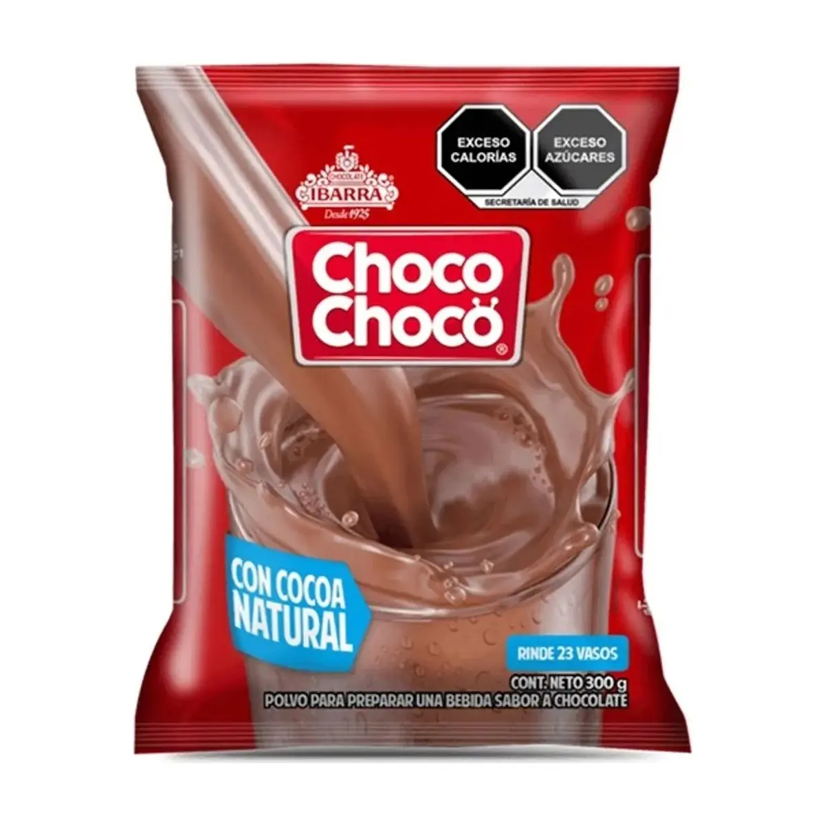 Polvo para preparar una bebida sabor a chocolate Choco Choco Ibarra (300 g / 10.58 oz)