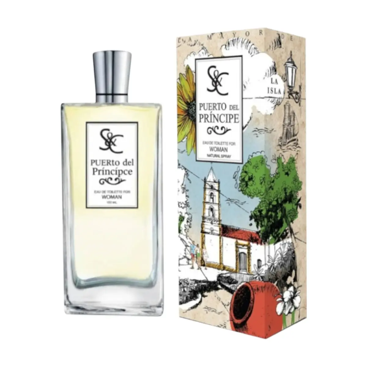 Eau de Toilette Puerto del Príncipe para mujer Suchel Camacho (150 ml) - Thumbnail 4
