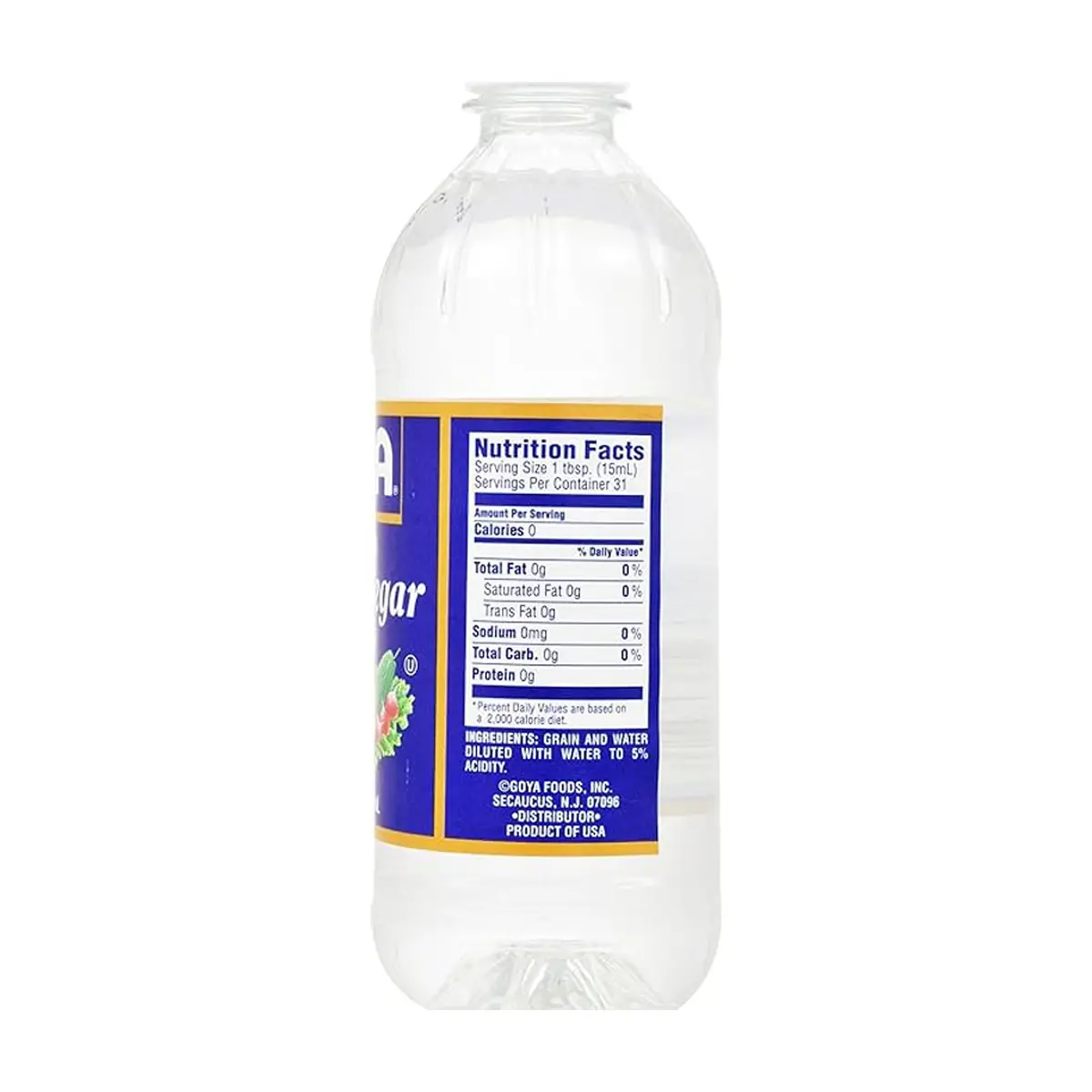 Vinagre blanco destilado Goya (473 ml / 16 fl oz) - Miniatura 2
