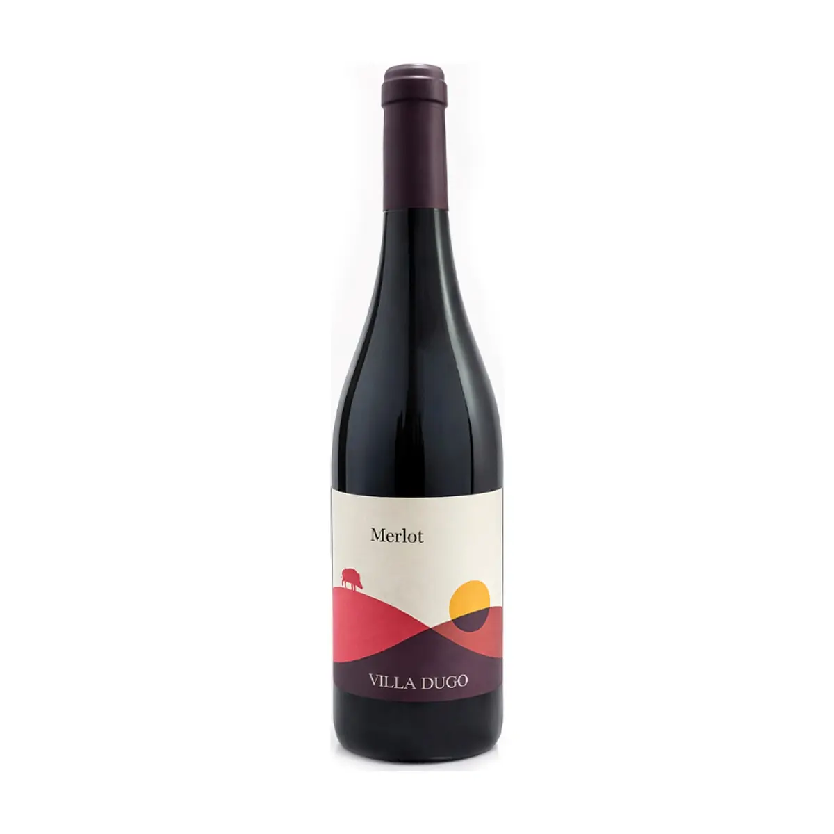 Vino tinto Merlot Villa Dugo (750 ml)