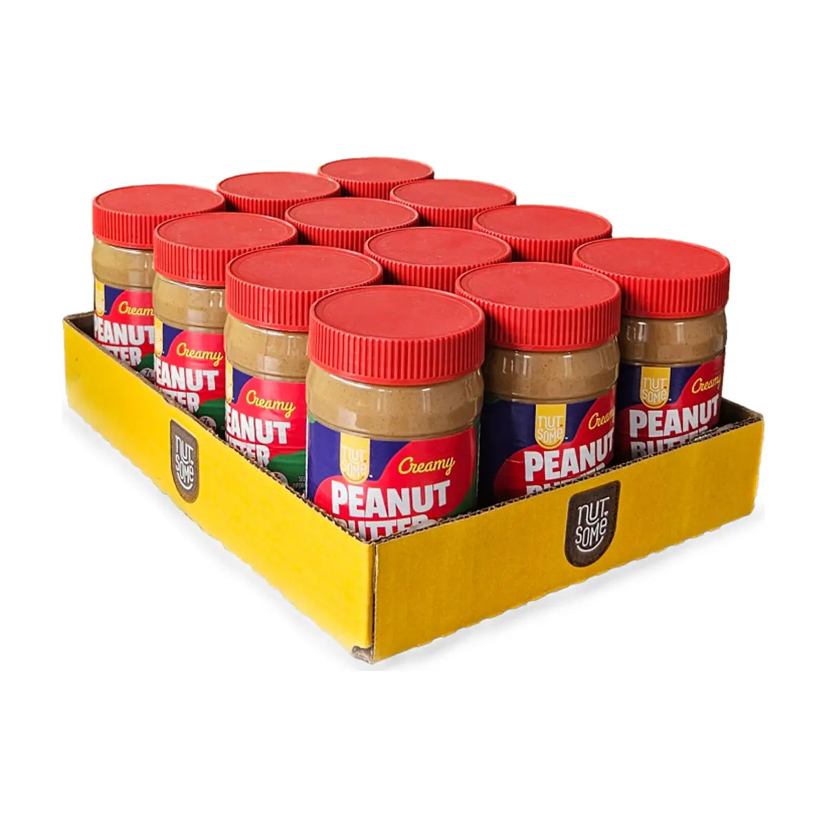 Mantequilla de maní cremosa Nut Some (12 x 454 g / 1 lb)