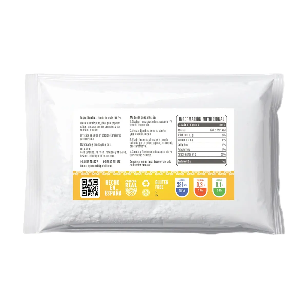 Maicena Cosecha Real (1 kg / 2.2 lb) - Thumbnail 2