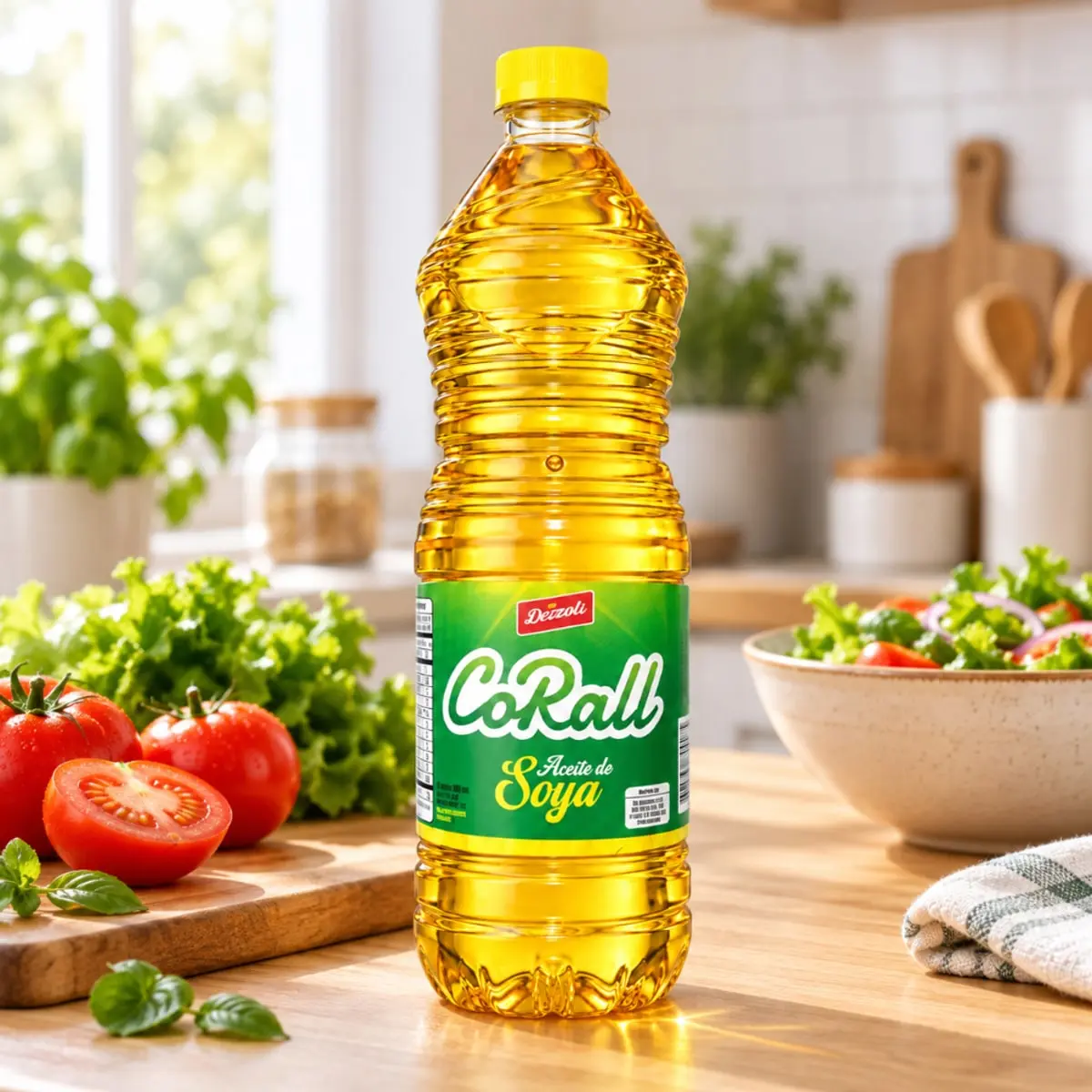 Aceite de soya CoRall (5 x 900 ml) - Miniatura 3
