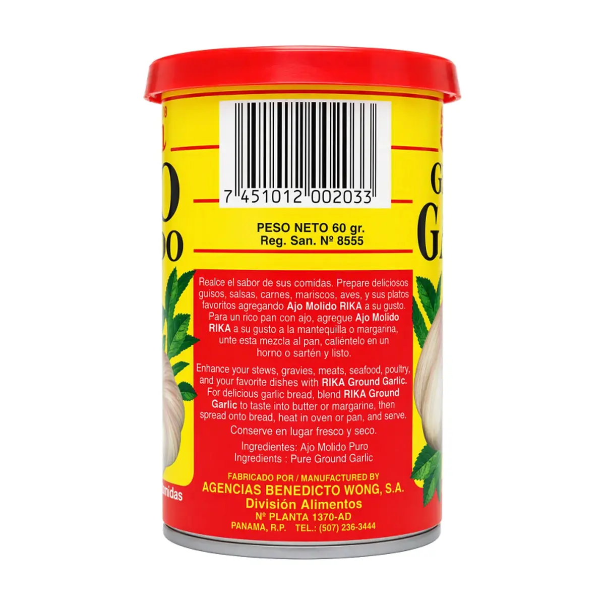 Ajo molido Rika (60 g / 2.12 oz) - Thumbnail 2
