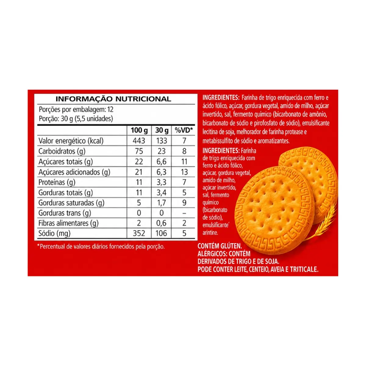 Galletas María Todeschini (360 g / 12.7 oz) - Miniatura 3