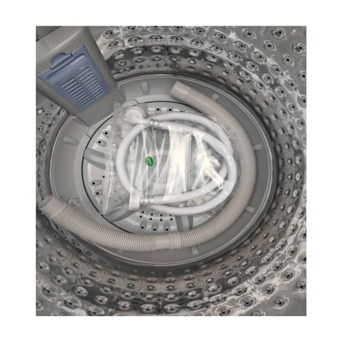 Lavadora automática de 7.5 kg gris Milexus ML-LVTL-7.5 kg - Thumbnail 4