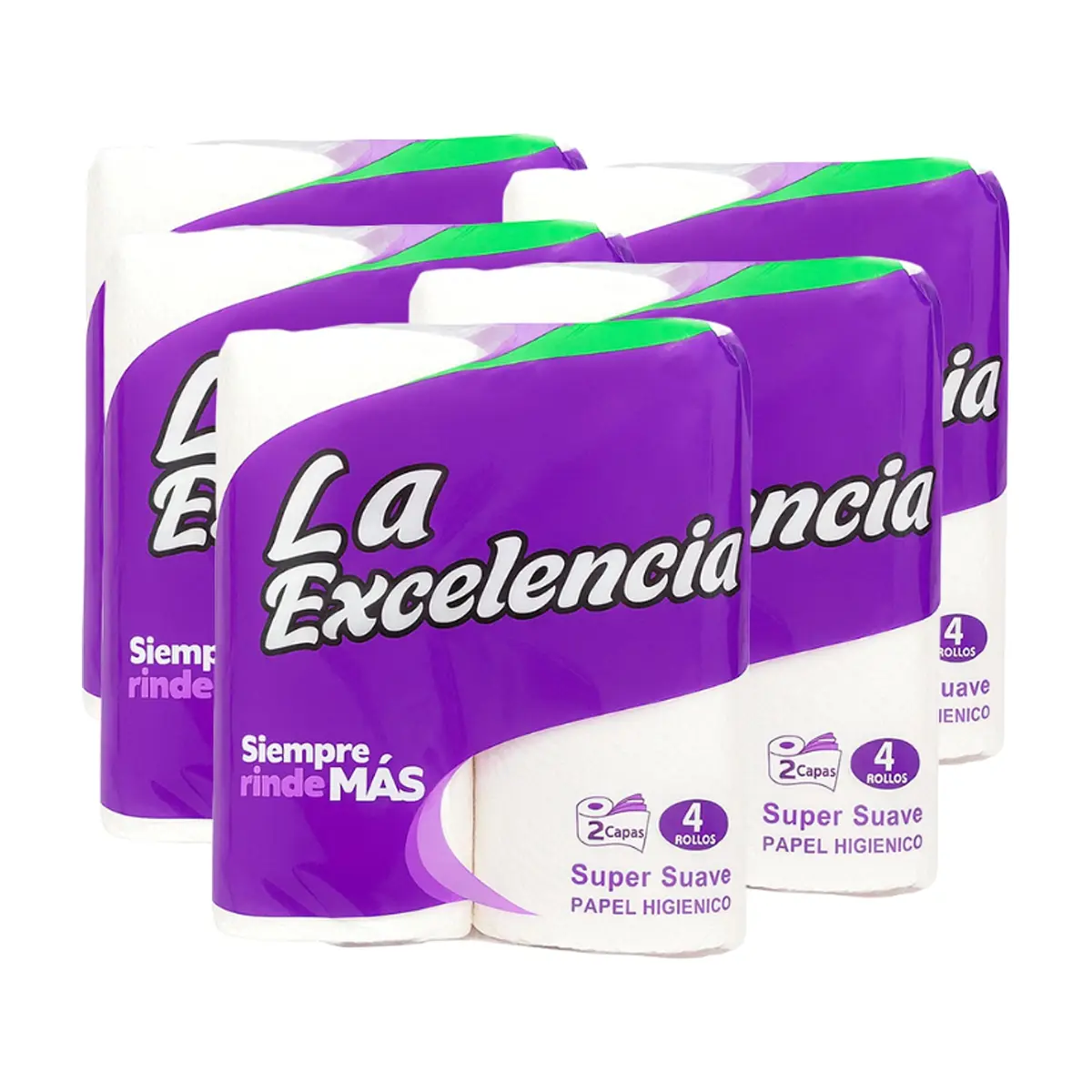 Papel sanitario La Excelencia (5 x 4 U)