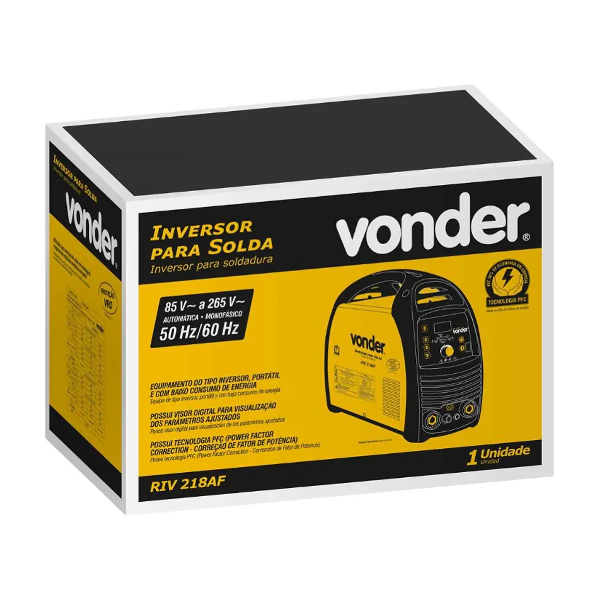 Inversor de soldadura Vonder RIV218FA - Thumbnail 4