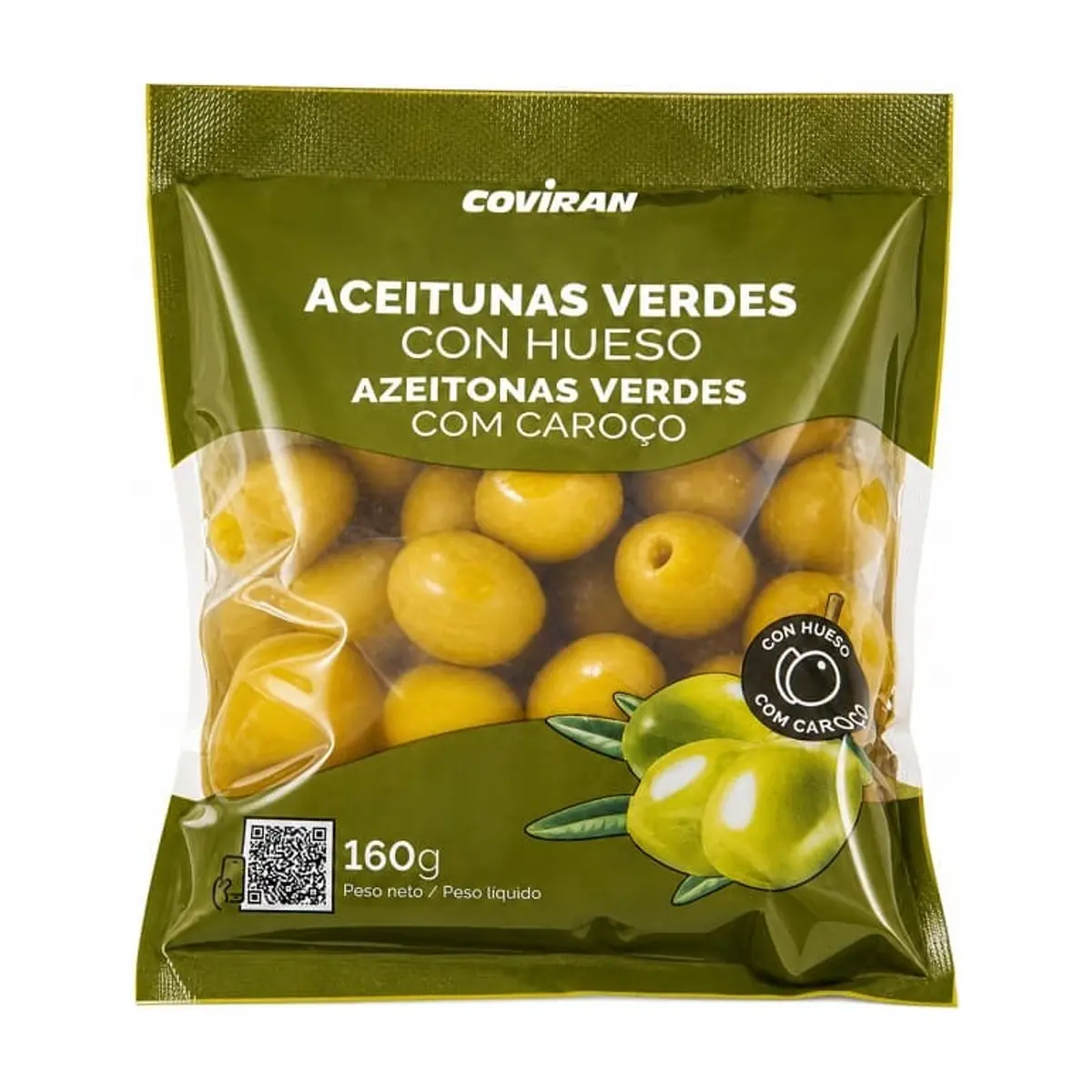 Aceitunas con Hueso (160g) COVIRÁN