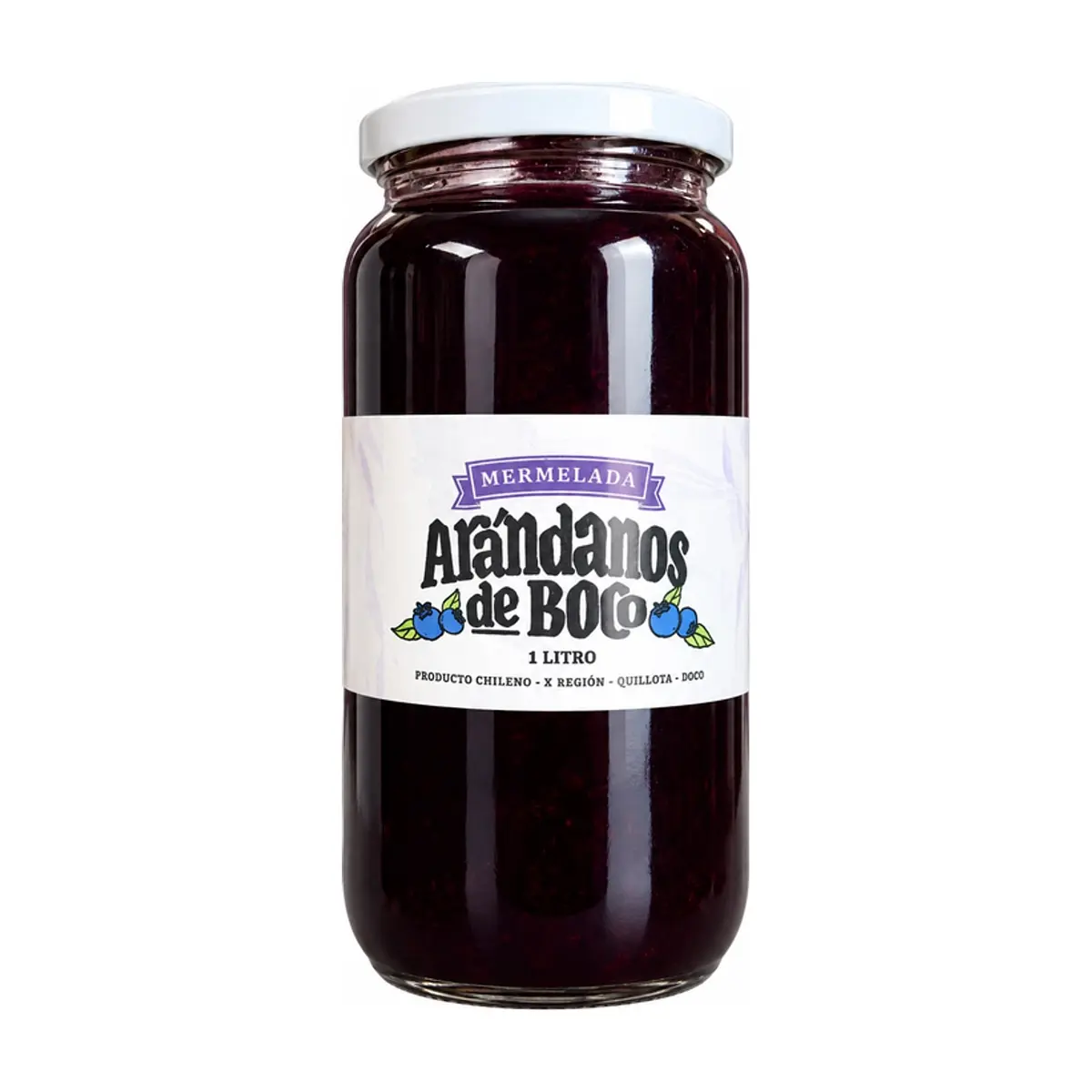 Mermelada casera de arándanos de Boco (1 L) - Miniatura 1