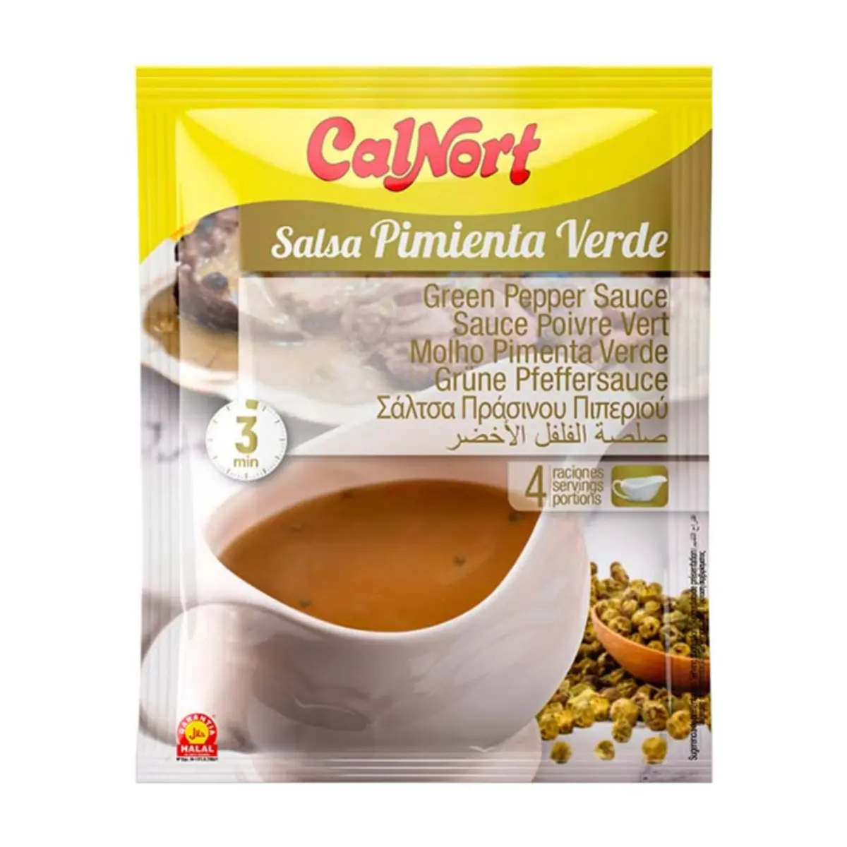 Salsa pimienta verde Calnort (50 g / 1.76 oz) - Miniatura 1