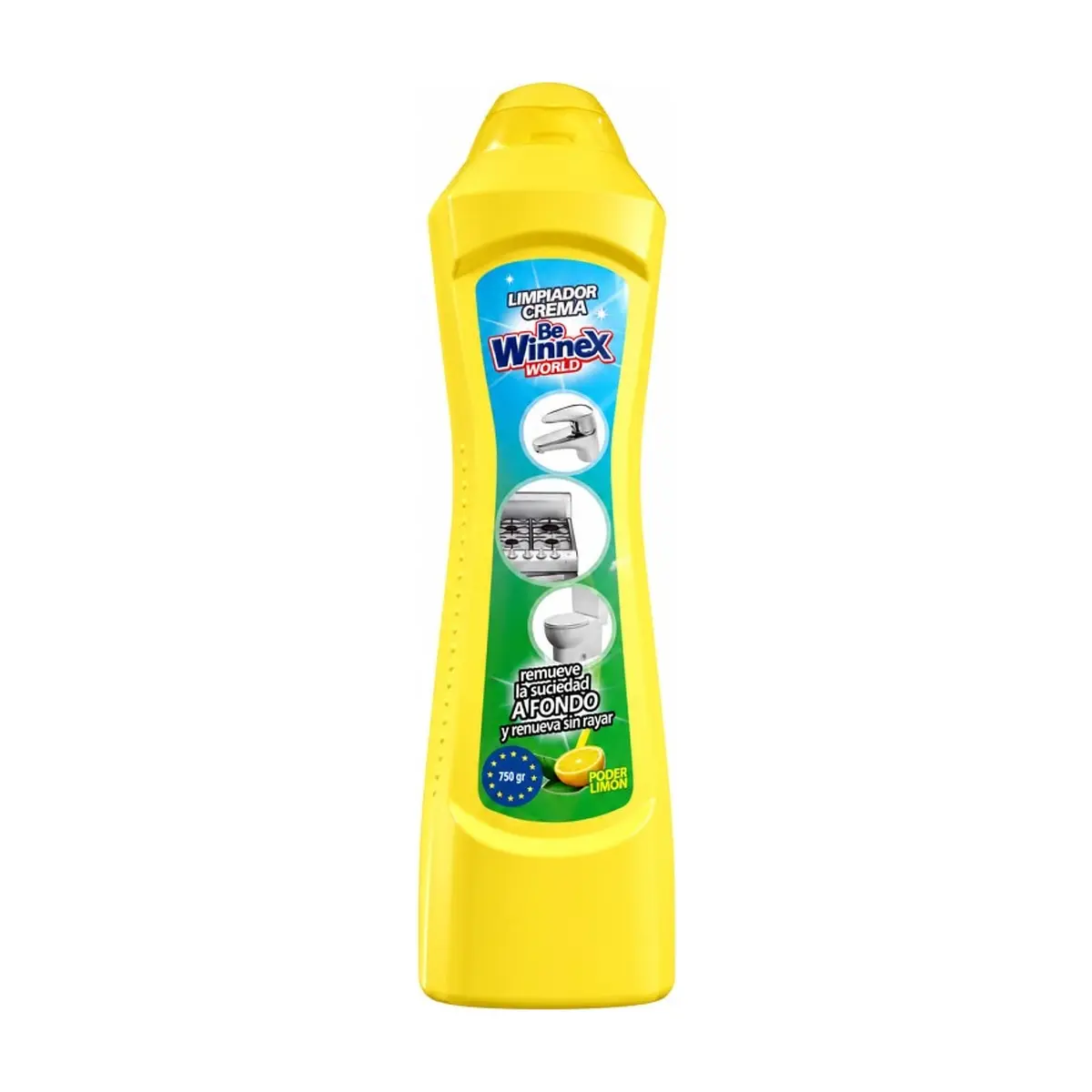 Limpiador en Crema Fragancia de Limón (750g) WINNEX