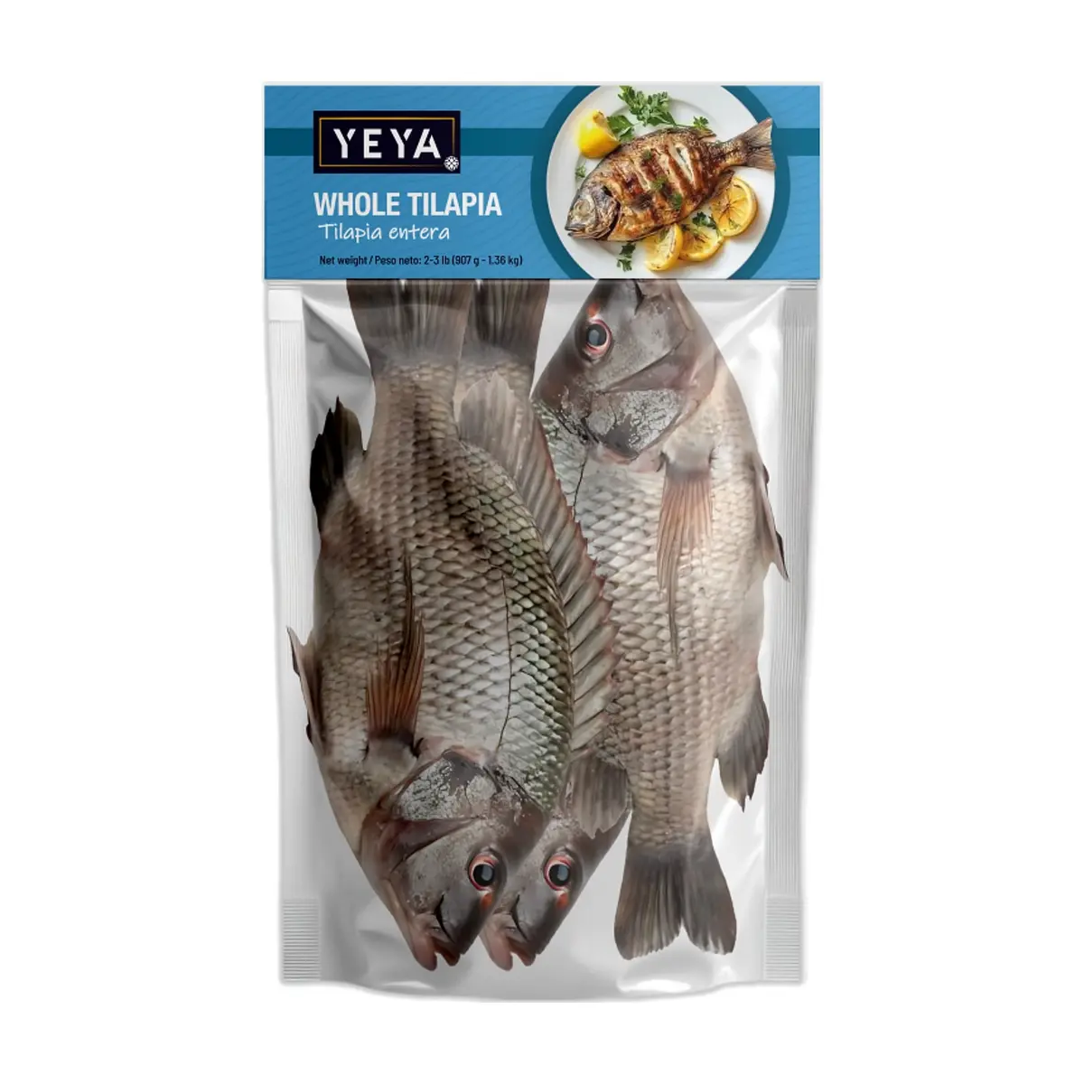 Tilapia entera YEYA (907 g / 2 lb)