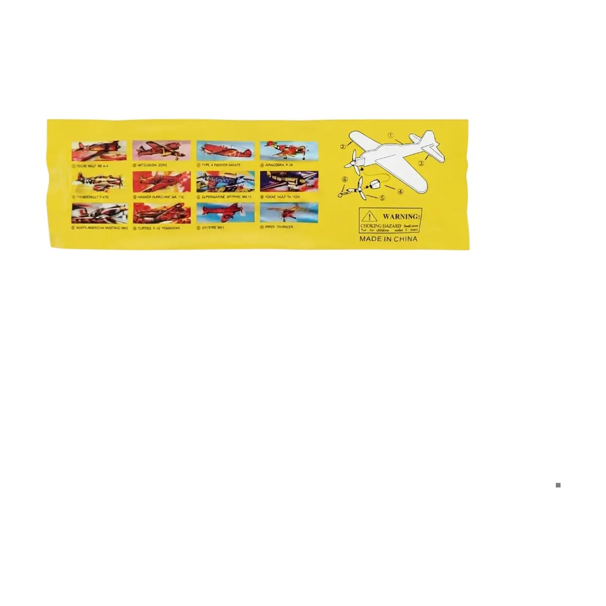 Avión planeador de juguete poliestireno Curtiss P-40 Tomahawk Power Prop - Thumbnail 2