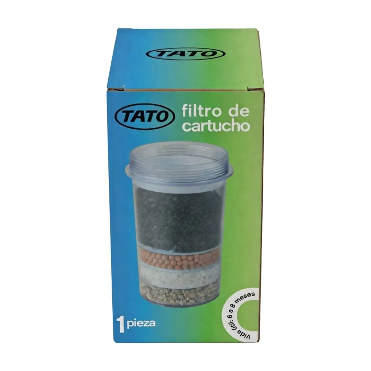 Filtro de cartucho pieza o parte que compone el filtro de agua por gravedad 16 L TATO KL-3A - Thumbnail 2