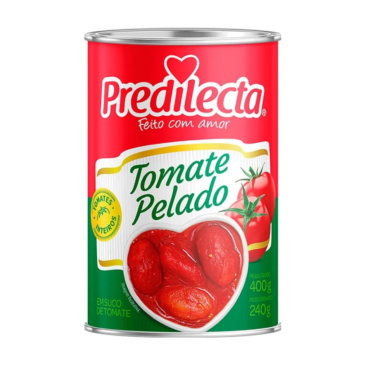 Tomate pelado en lata Predilecta (400 g / 14.10 oz)
