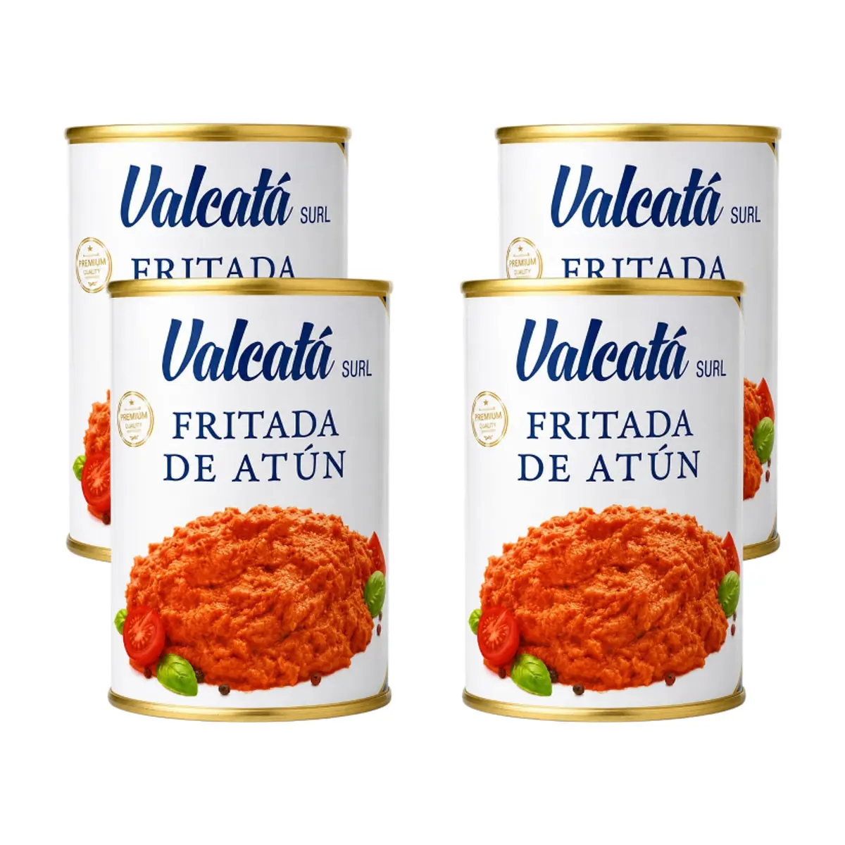 Fritada de atún Valcatá SURL (4 x 430 g / 15.17 oz)