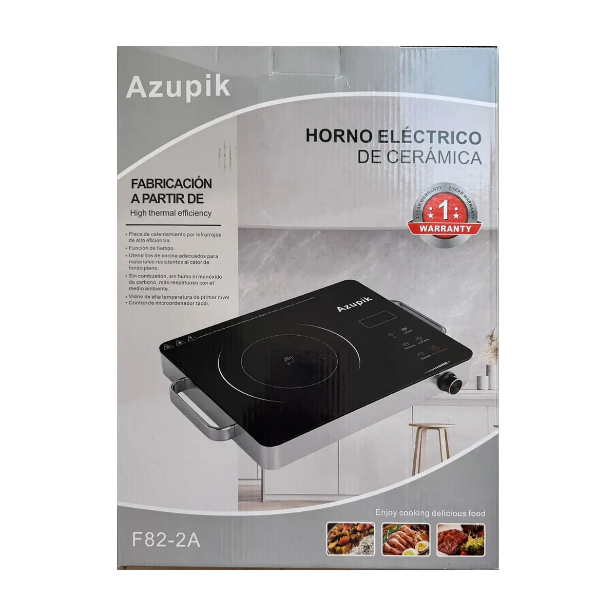 Cocina eléctrico de cerámica multifunción Azupik F82-2A - Thumbnail 2
