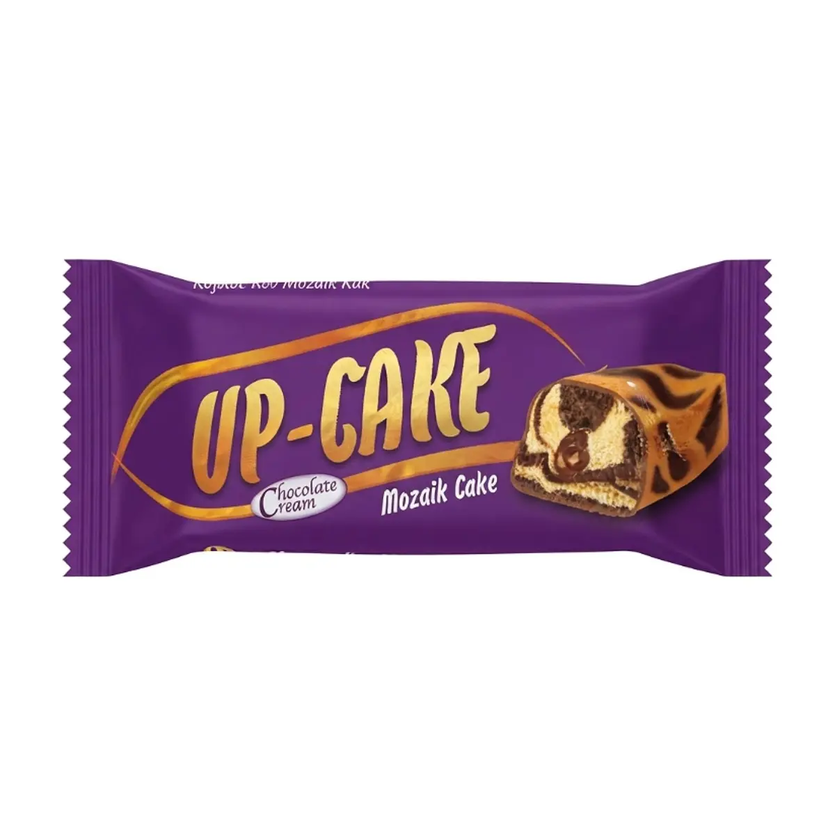 Pastel marmoleado relleno con crema de cacao Up-Cake Akai (40 g / 1.41 oz)