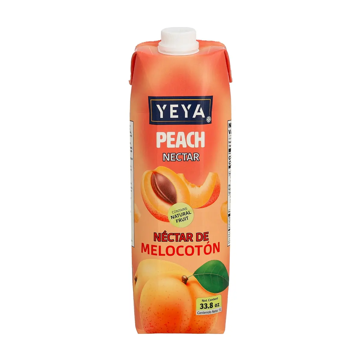 Néctar de melocotón YEYA (6 x 1 L / 33.8 fl oz) - Thumbnail 3