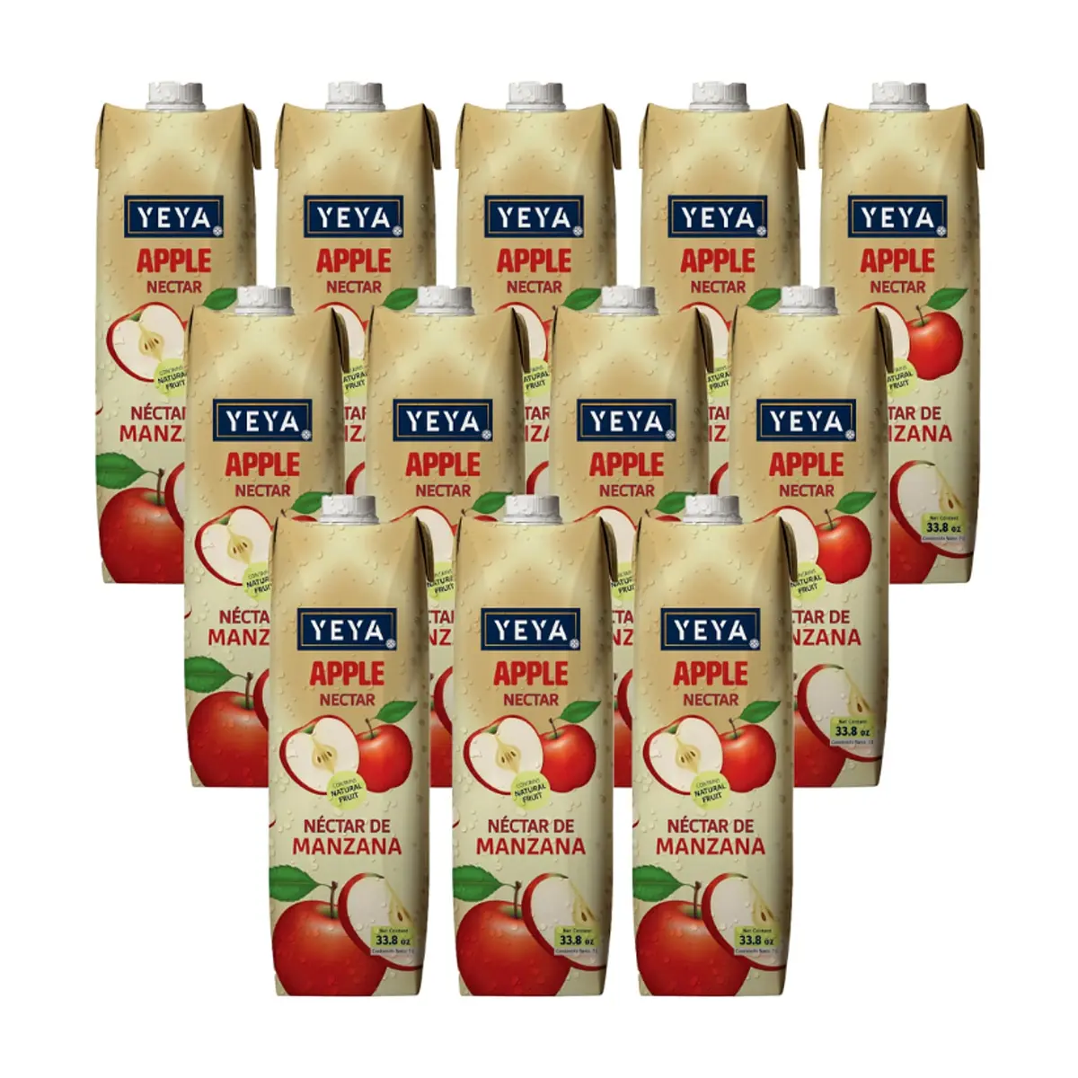 Néctar de manzana YEYA (12 x 1 L / 33.8 fl oz)