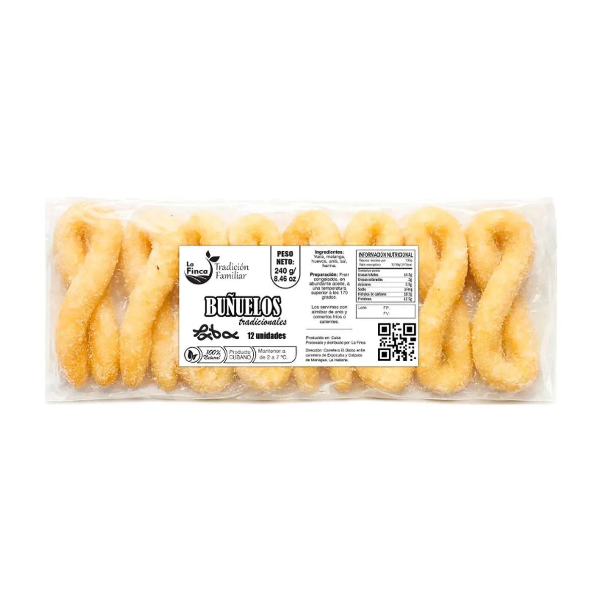 Buñuelos tradicionales La Finca (300 g / 10.6 oz) - Miniatura 2