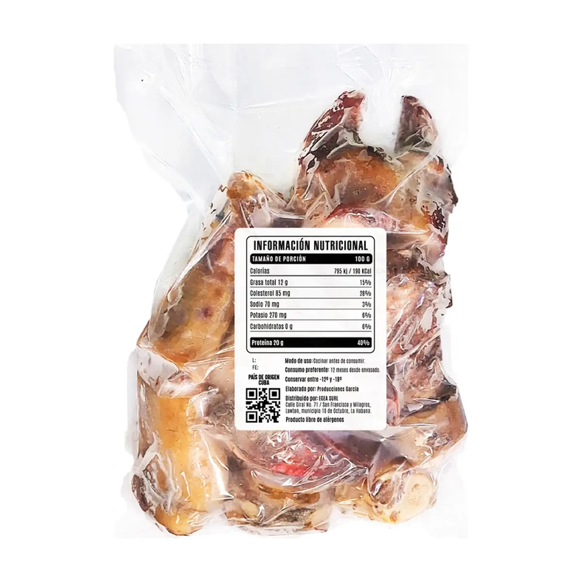 Pata cortada de res Cosecha Real (2 kg / 4.4 lb) - Miniatura 3