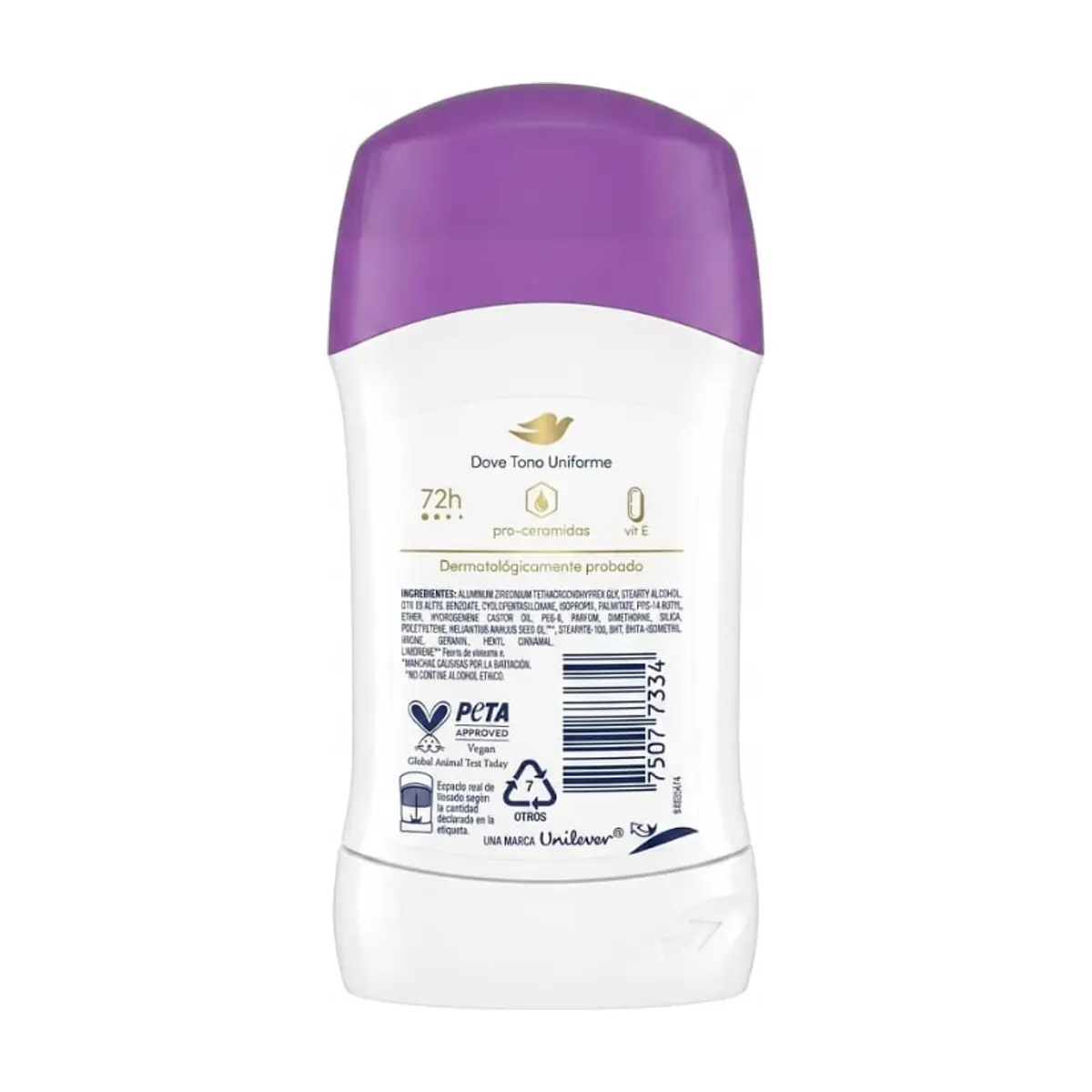 Desodorante en barra aroma a orquídea 72 h Dove (45 g / 1.58 oz) - Miniatura 2