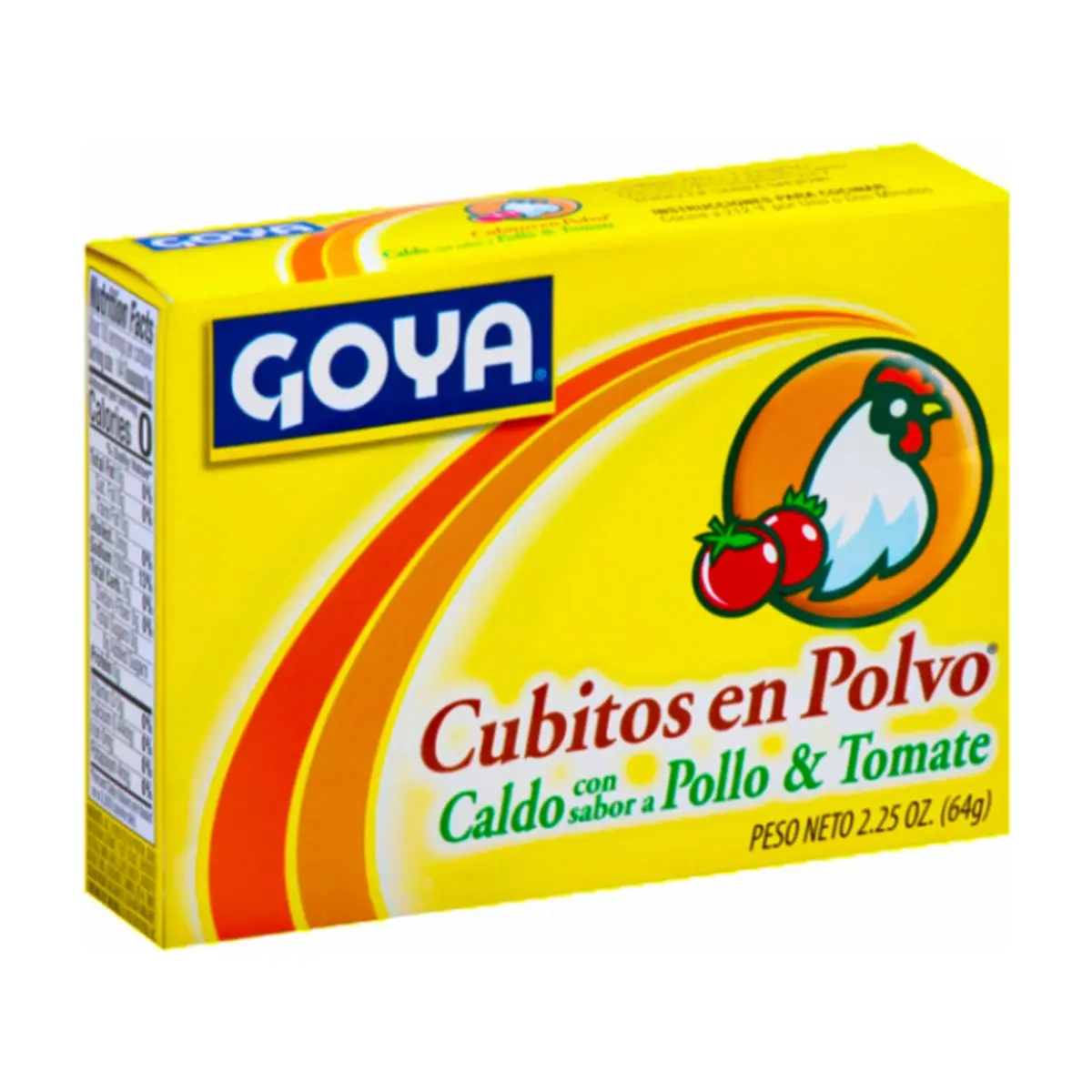 Caldo con sabor a pollo y tomate Goya (64 g / 2.25 oz) - Miniatura 1