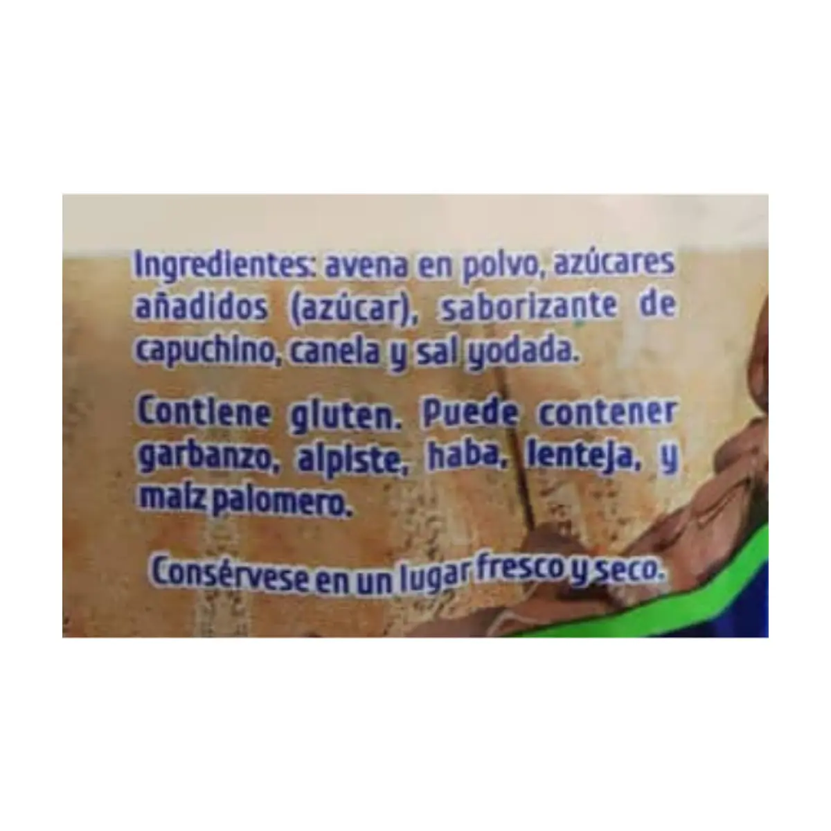 Avena en polvo sabor capuchino Bueno (400 g / 14.1 oz) - Miniatura 7