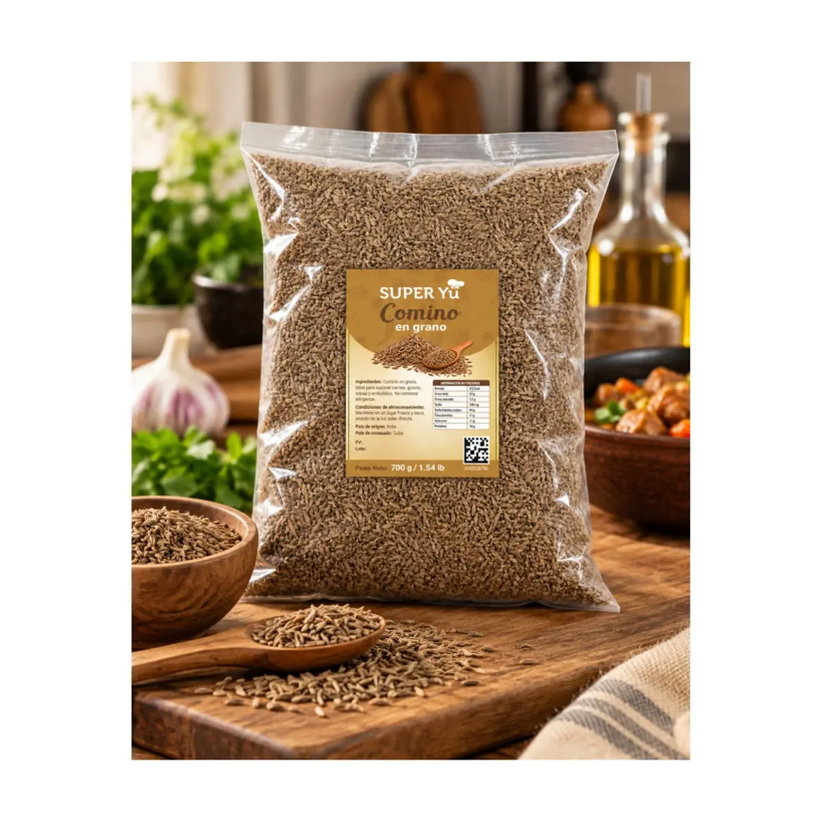 Comino en grano Super Yu (700 g / 1.54 lb) - Thumbnail 3