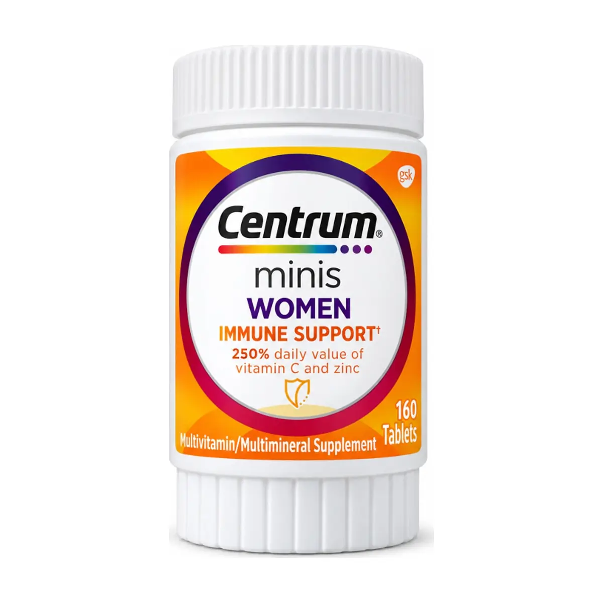 Multivitamínico para mujeres con apoyo inmunológico Minis Centrum (160 tabletas) - Miniatura 1