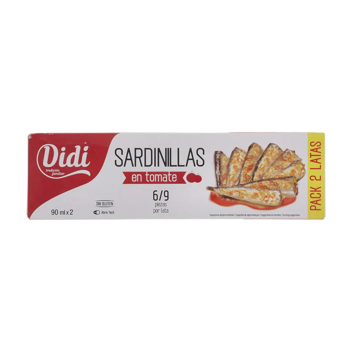 Sardinillas en tomate Didi (180 ml) - Miniatura 1