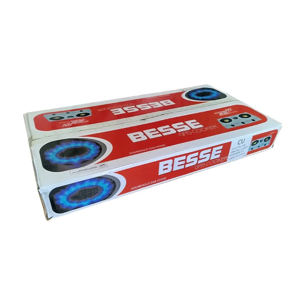 Estufa de gas de 3 quemadores BESSE CU6952 - Thumbnail 3