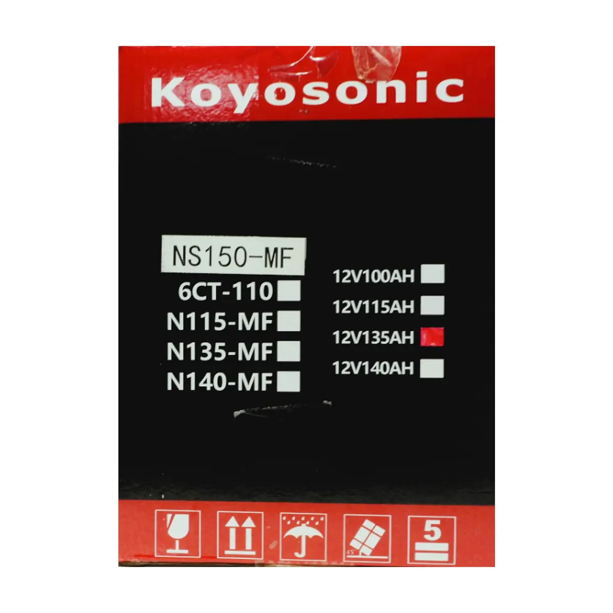 Batería KOYOSONIC 12V135AH - Thumbnail 3