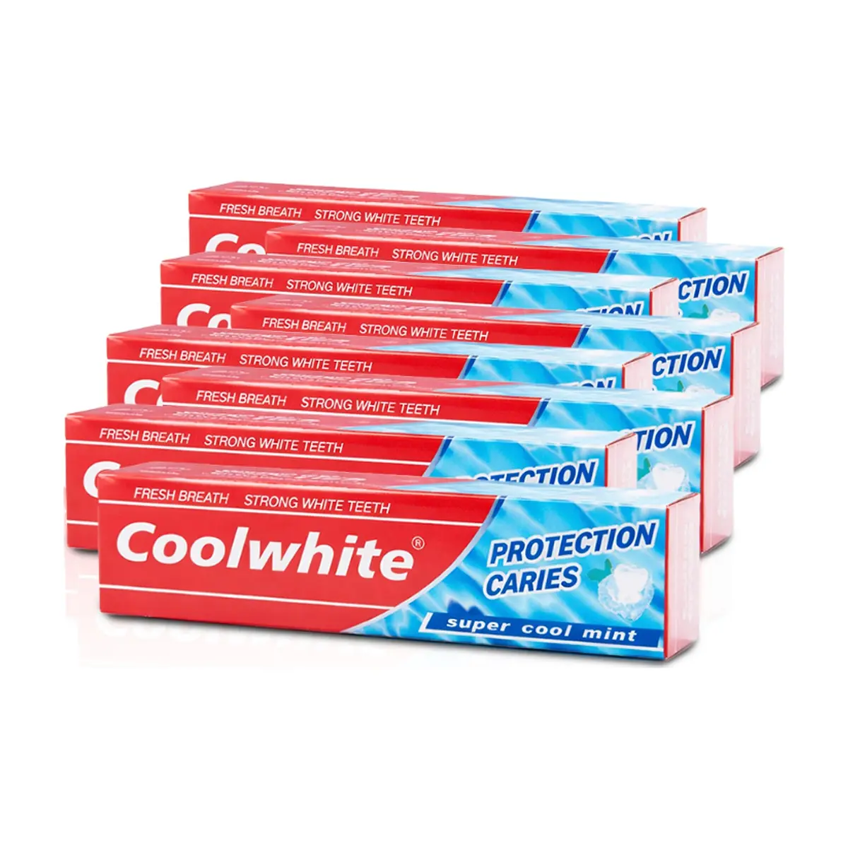 Pasta dental mentolada Coolwhite (8 x 120 g / 4.23 oz)
