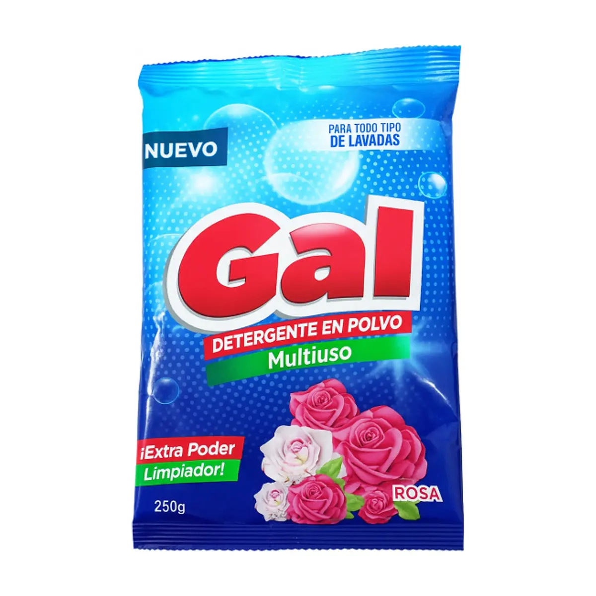 Detergente en polvo multiusos de rosa Gal (250 g / 8.81 oz)