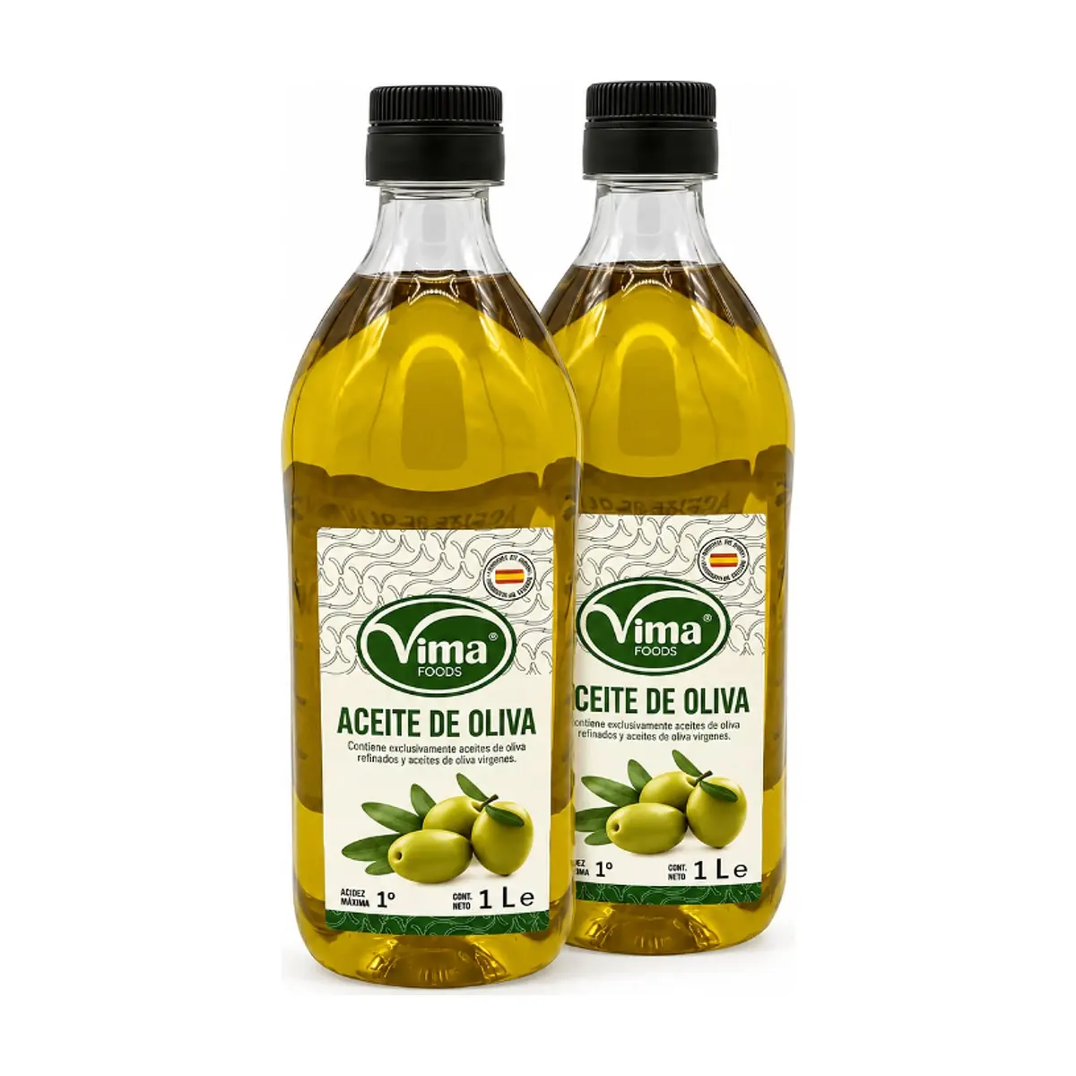Aceite de oliva Vima Foods (2 x 1 L) - Imagen 1