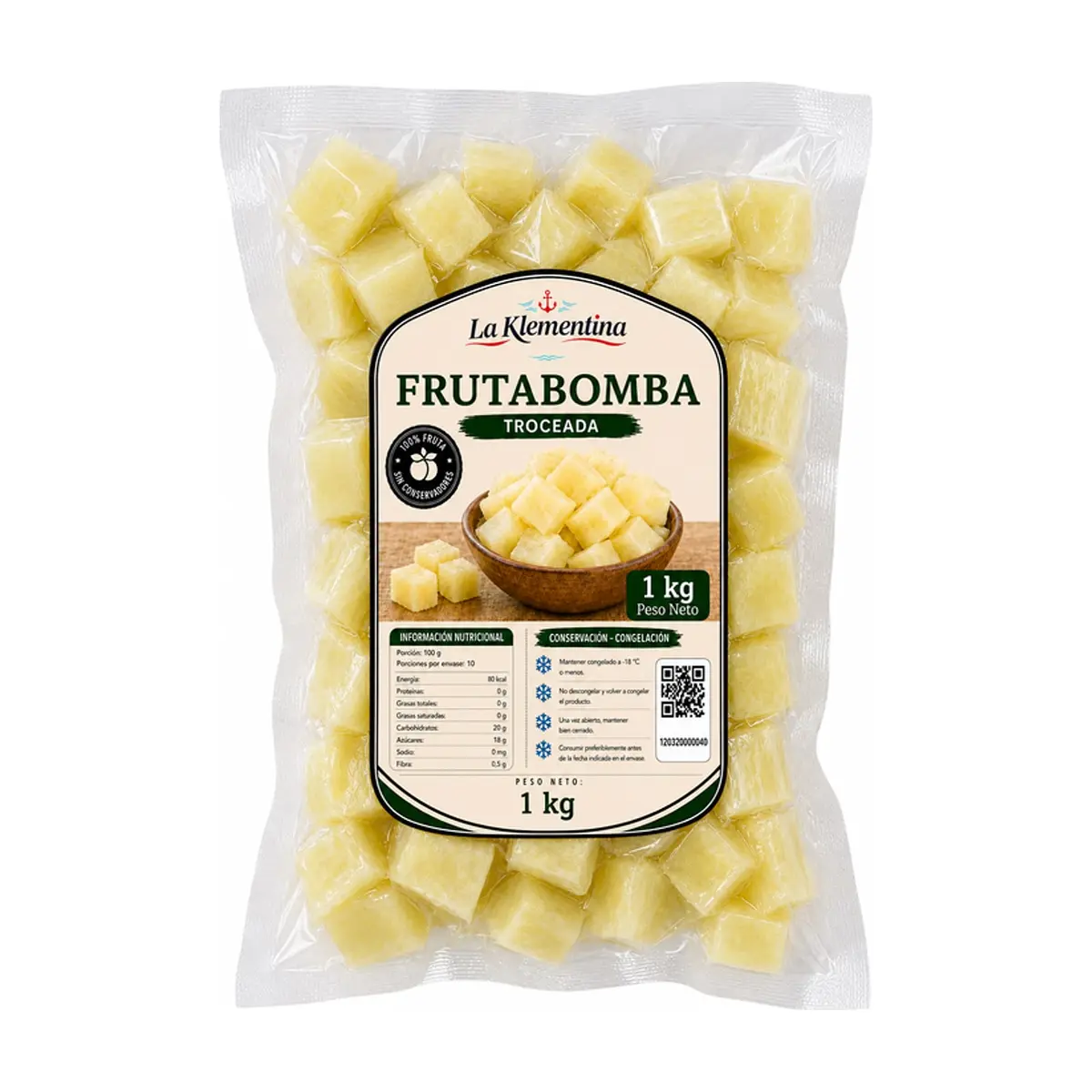Frutabomba troceada La Klementina (1 kg / 2.2 lb) - Miniatura 1