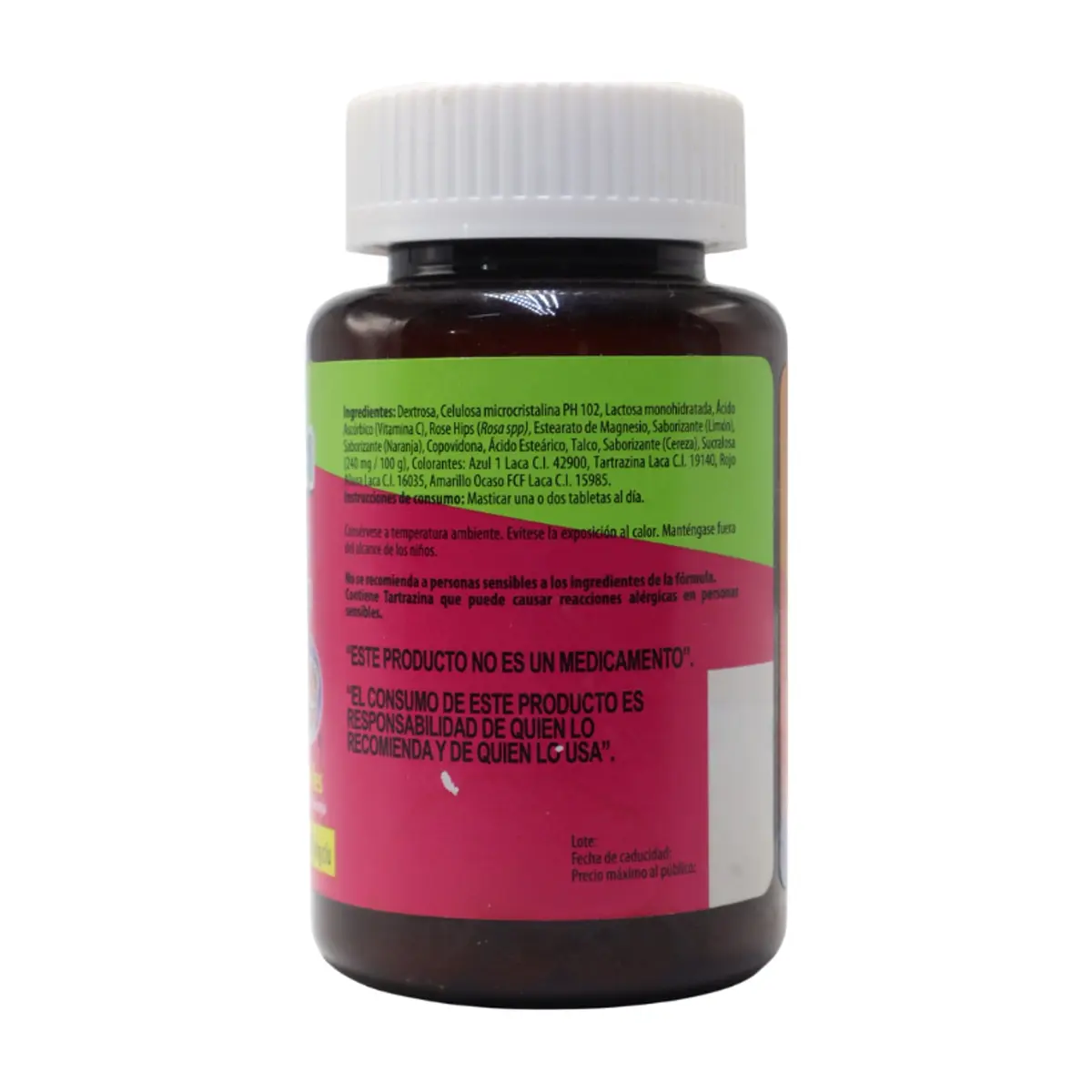Vitamina C para niños 750 mg Dr. Simi (90 tabletas) - Thumbnail 2