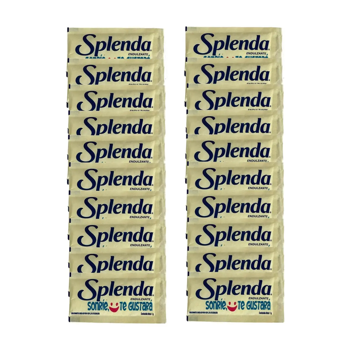 Edulcorante con 1.2% de sucralosa Splenda (20 x 1 g) - Thumbnail 3