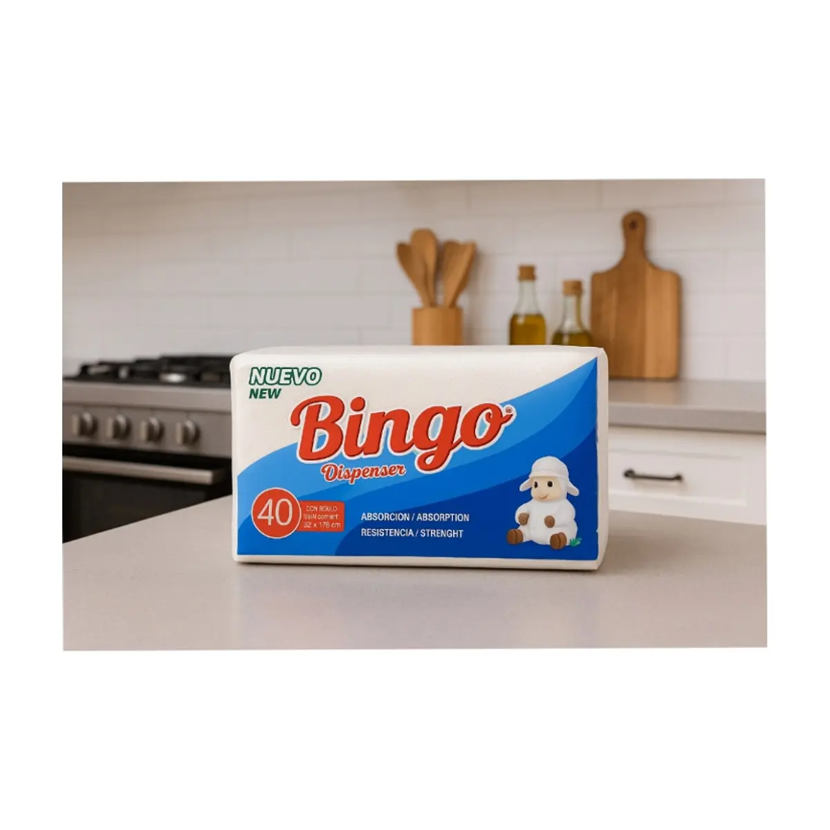 Servilletas de una capa Bingo (40 U) - Thumbnail 3