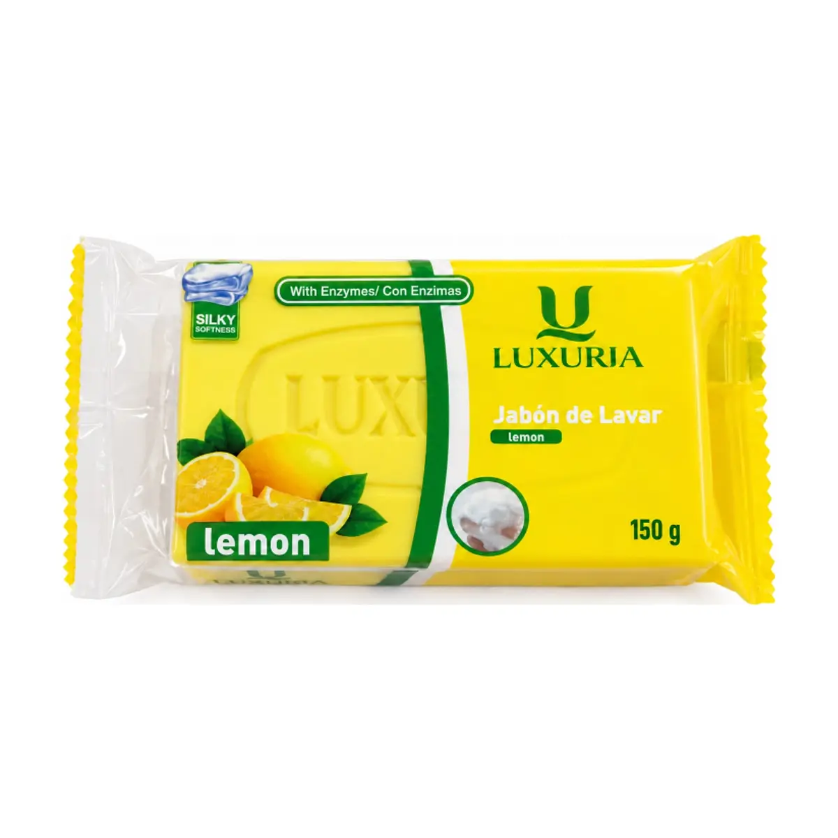 Jabón de lavar con fragancia a limón Luxuria (150 g / 5.29 oz) - Miniatura 1