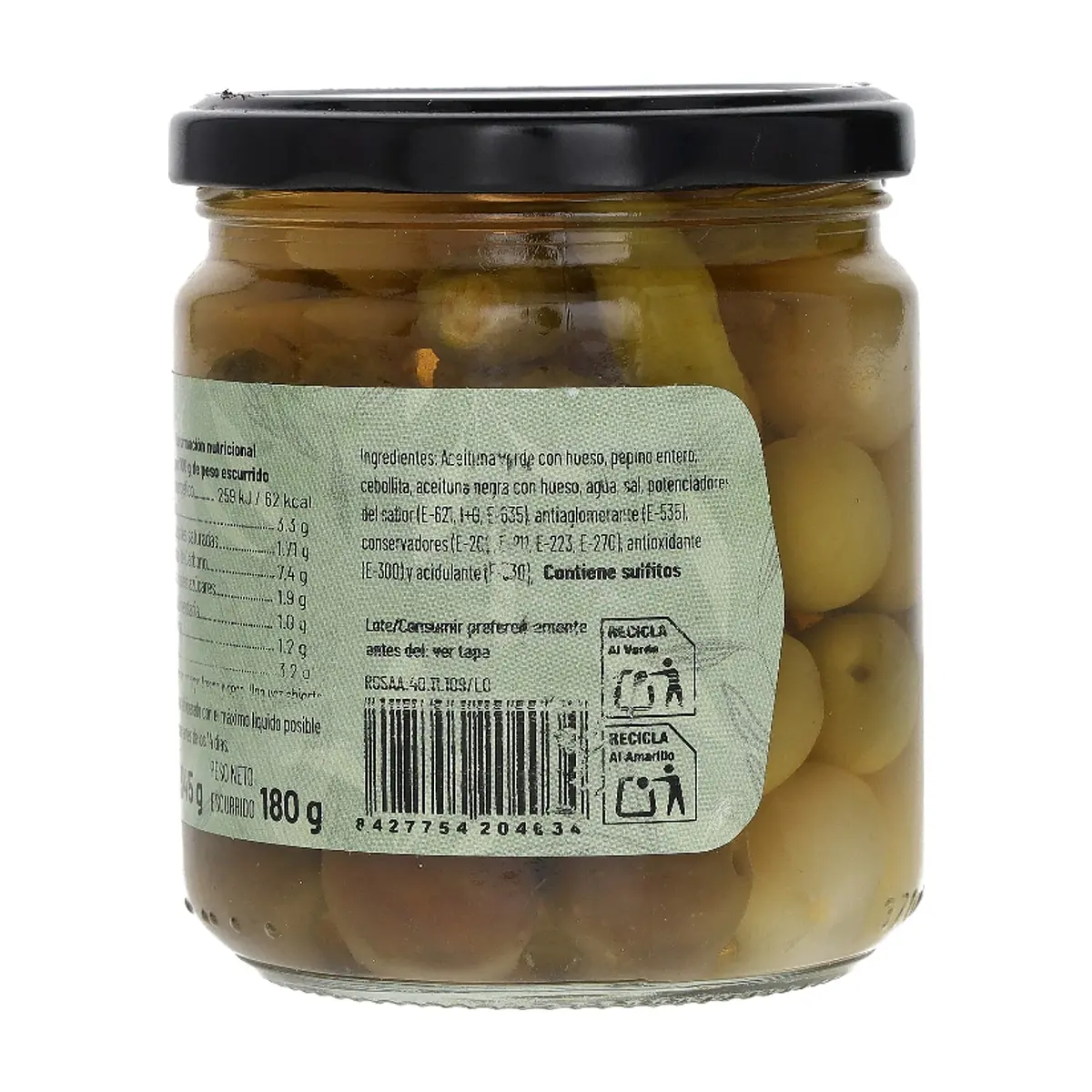 Cocktail de encurtidos La Huerta de al Lado (345 g / 12.16 oz) - Thumbnail 3